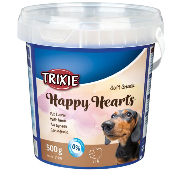 تشویقی سگ تریکسی هپی هارتس TRIXIE HAPPY HEARTS Soft Snack