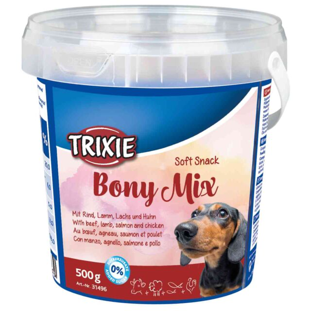  تشویقی سگ تریکسی بانی میکس TRIXIE BONY MIX Soft Snack 