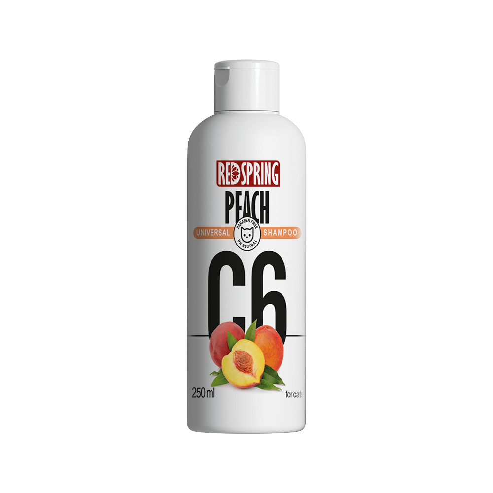  شامپو گربه رداسپرینگ رایحه هلو Redspring Cat Shampoo Peach Flavour 