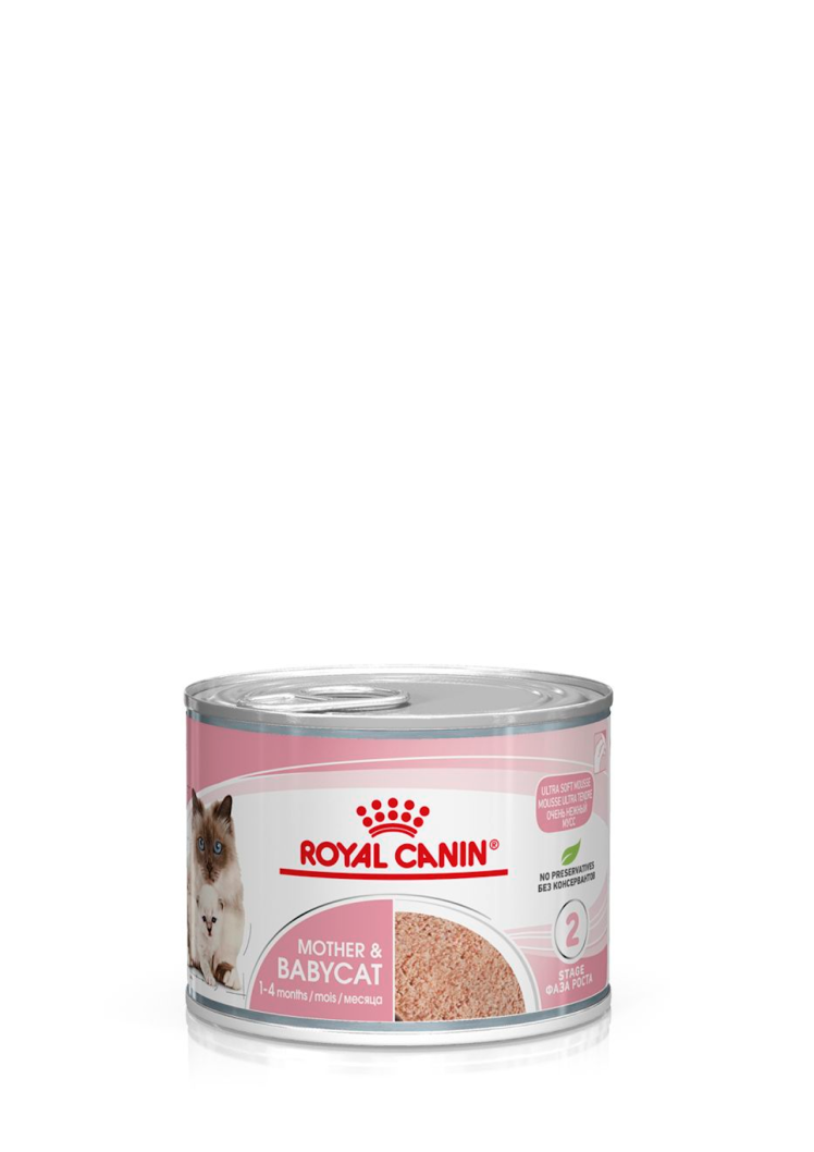 کنسرو غذای بچه و مادر گربه رویال کنین ROYAL CANIN MOTHER & BABYCAT