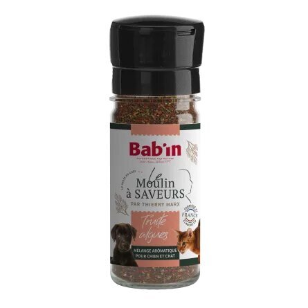 طعم دهنده غذای خشک سگ و گربه بابین با طعم ماهی قزل آلا و جلبک - Babin Flavour Mill with Trout & Algae