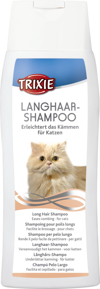 شامپو گربه تریکسی مخصوص گربه های مو بلند - TRIXIE LANGHAAR SHAMPOO