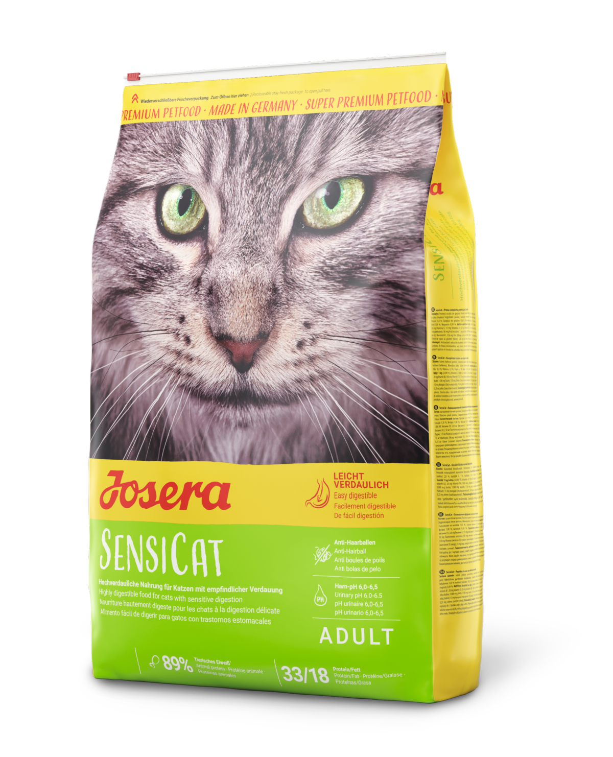  غذای خشک گربه جوسرا سنسیکت JOSERA SENSICAT 