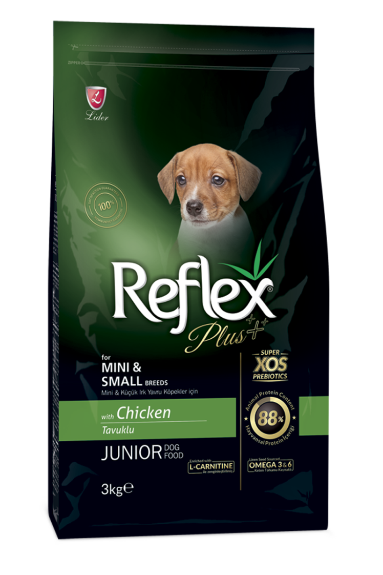 غذای خشک سگ رفلکس جونیور مرغ REFLEX JUNIOR MINI & SMALL BREED Chicken