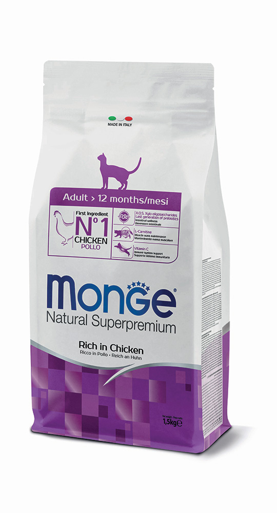  Monge Adult Cat Food With Chicken 1 