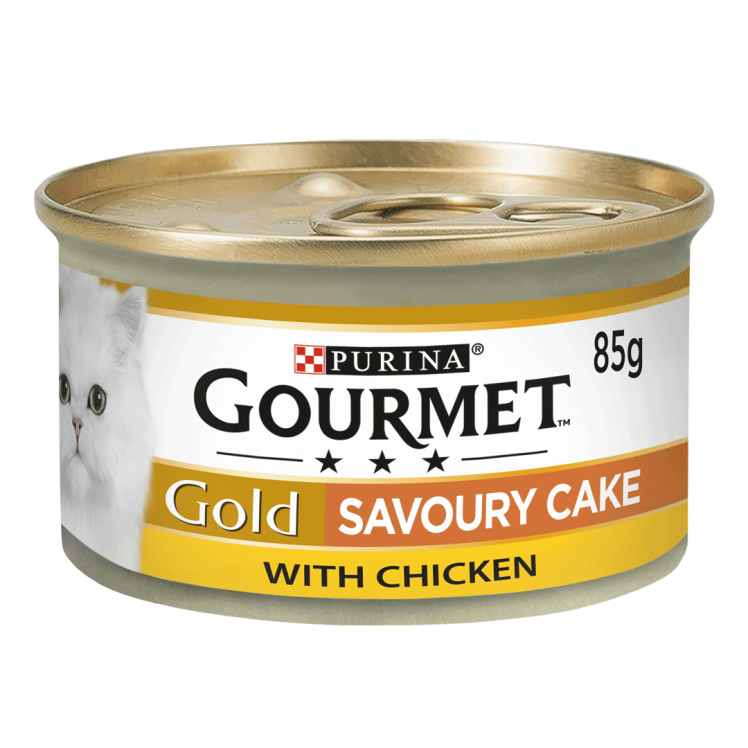 کنسرو گربه پورینا گورمت گلد طعم مرغ PURINA GOURMET GOLD Savoury Cake Chicken