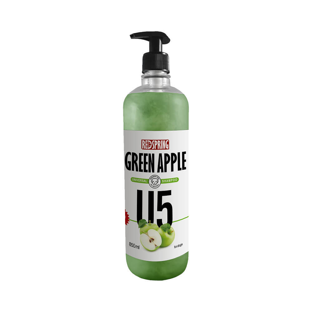  شامپو سگ رداسپرینگ رایحه سیب ترش Redspring Green Apple Dog Shampoo 