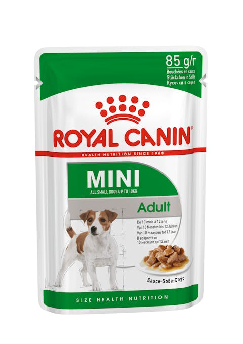 پوچ سگ بالغ نژاد سایز کوچک رویال کنین ROYAL CANIN MINI ADULT