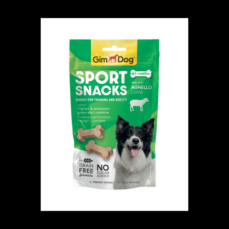 تشویقی سگ جیم داگ با طعم گوشت گوسفند GIMDOG SPORT SNACKS